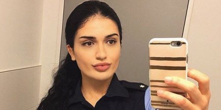 Berlinin 29 yaşlı azərbaycanlı qadın polis komissarı