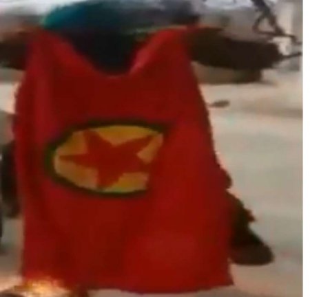PKK bayraqlarına od vuruldu