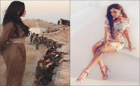 Sosial şəbəkələrdə terrorçularla şəkli yayılan qadın kimdir?