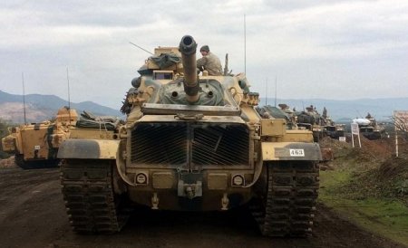 Türk ordusu müxtəlif istiqamətlərdən Afrinə girir: 