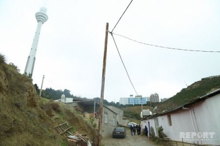 Bayılda sürüşmə: 4 ev dağılıb
