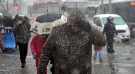 Sabah SULU QAR YAĞACAQ! - Temperatur aşağı düşür