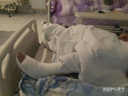 Sumqayıtda yaşayış binasının lifti qırılıb, xəsarət alanlar var