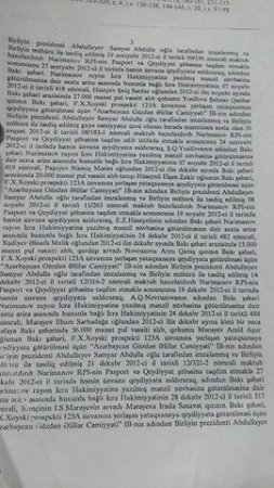 Bakıda icra başçısı Abdin Fərzəliyevin də adı hallanan 12 milyonluq fırıldaq