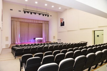 Mehriban Əliyeva Şağan Mədəniyyət Mərkəzinin yeni binasının açılış mərasimində iştirak edib