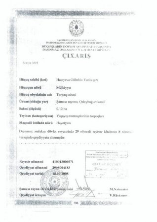 Madam Hacıbəylinin çoxsaylı mülklərinin sənədləri də yayıldı
