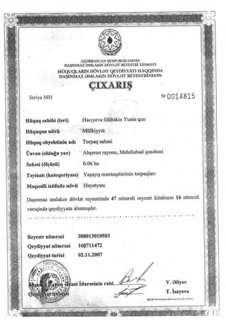 Madam Hacıbəylinin çoxsaylı mülklərinin sənədləri də yayıldı
