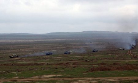 Azərbaycan ordusunun genişmiqyaslı təlimlərinin döyüş atışlı əsas mərhələsi keçirilib