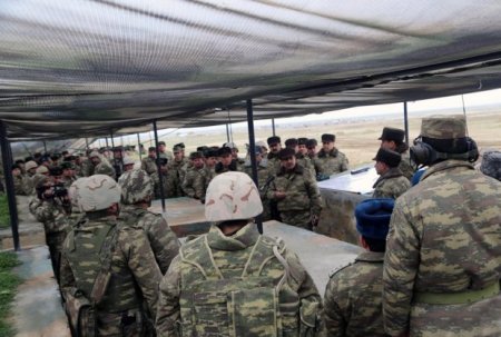 Azərbaycan ordusunun genişmiqyaslı təlimlərinin döyüş atışlı əsas mərhələsi keçirilib