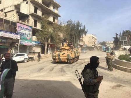 Afrin Türkiyə ordusunun nəzarətinə keçib