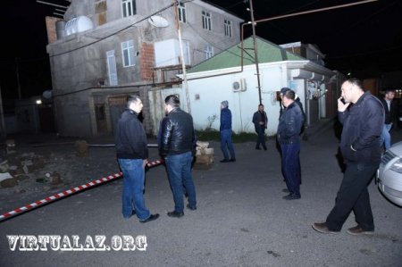 Bakıda bina uçdu, maşınlar dağıntı altında qaldı