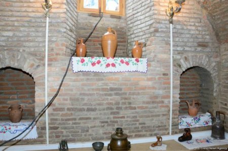 Nazir və səfir Qubada tarixi Gümbəzli hamamın açılışında