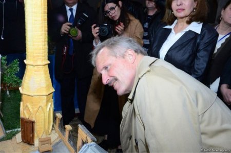 Nazir və səfir Qubada tarixi Gümbəzli hamamın açılışında