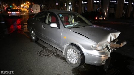 Bakıda vəzifəli şəxsin oğlu ağır qəza törədib, yaralanan var