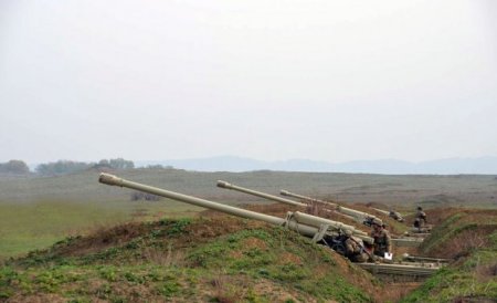 Yenə 2 aprel: Azərbaycan ordusunun artilleriya hazırlığı, bu dəfə poliqonda