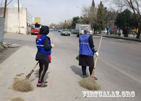Bakıda süpürgəçilər üçün yeni geyim hazırlanıb