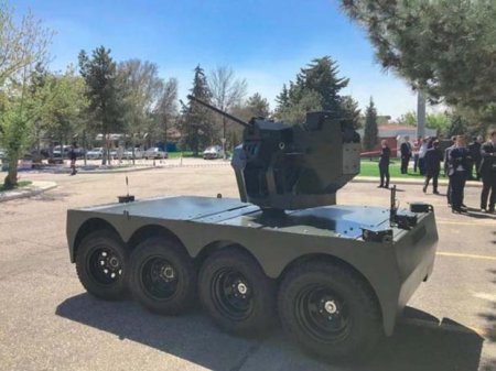 Türkiyədə uzaqdan idarə edilən zirehli transportyor istehsal olundu