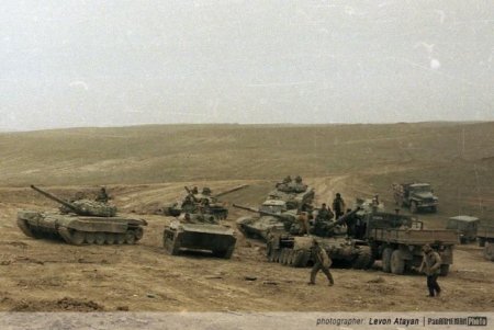 Ermənistan işğalçı qüvvələri Kəlbəcərdə təlim keçirib