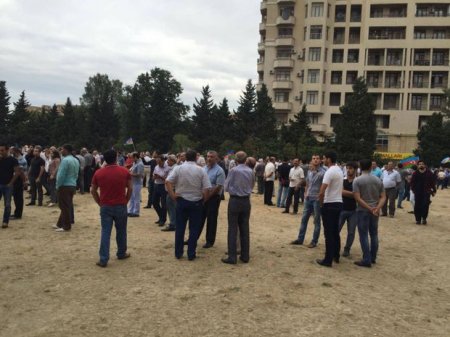 Polis Bakıdakı mitinqlə bağlı məlumat yaydı