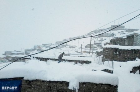Qubaya 55 sm qar yağdı