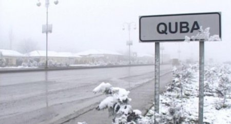 Qubaya 55 sm qar yağdı