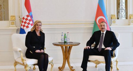 Xorvatiya prezidenti İlham Əliyevi təbrik edib