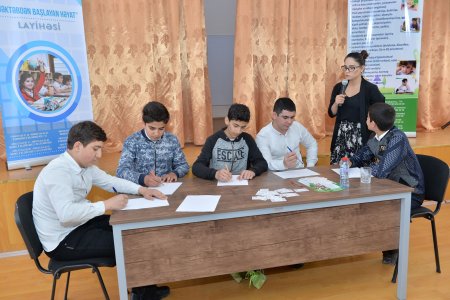 “Məktəbdən başlayan həyat” layihəsinə start verilib.