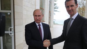 Gözlənilməz görüş: Putin Soçidə Bəşər Əsədlə bir araya gəldi