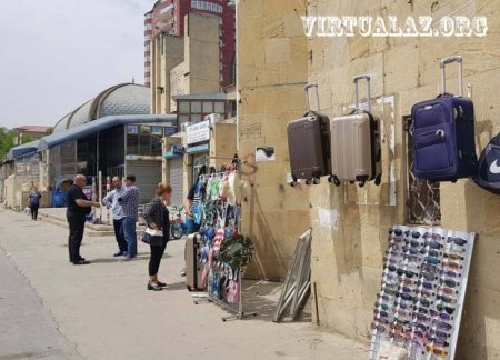 Bakıda, “Şərq bazarında” lələ köçüb, yurdu qalıb