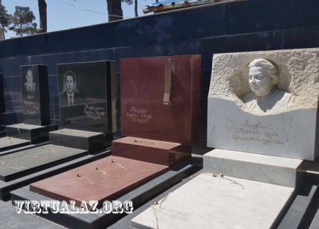 II Fəxri Xiyabanda və ətrafında məzarüstü abidələr oğurlandı