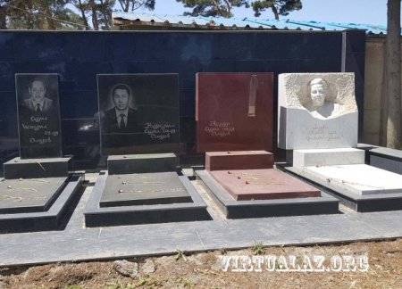 II Fəxri Xiyabanda və ətrafında məzarüstü abidələr oğurlandı