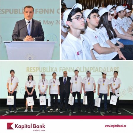 Fənn olimpiadalarının qalibləri təltif edildi