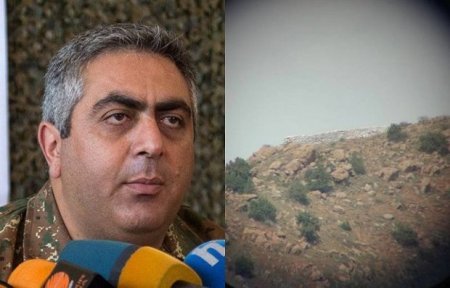 Ermənilər ordumuzun Naxçıvandakı yeni mövqelərinin fotolarını yaydı
