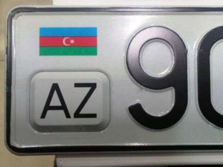 Azərbaycanda “gözəgəlimli” avtomobil nömrələrinin rüsumu 3000 manata qaldırıla bilər