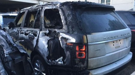 Bakıda “Range Rover” yüksək sürətlə dəhşətli qəza törətdi: