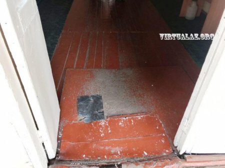 Göyçayın Potu kəndində çar II Nikolayın vaxtında tikilmiş məktəb binasının halı