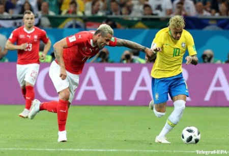 Braziliya millisi İsveçrəyə qalib gələ bilmədi