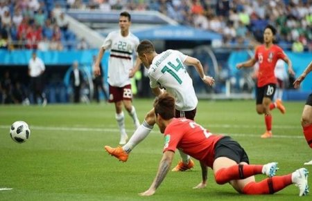 Meksika 1/8 finalda, Сənubi Koreya qrupda qaldı