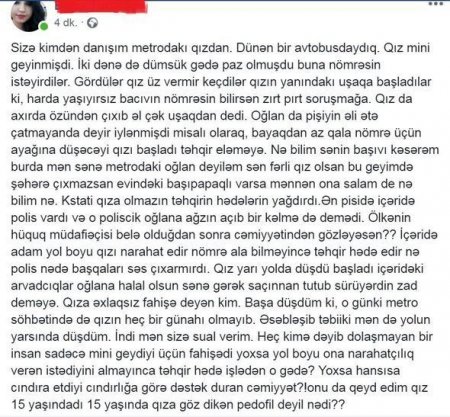 Şortikə görə tənqid edilən qız indi də “mini”də