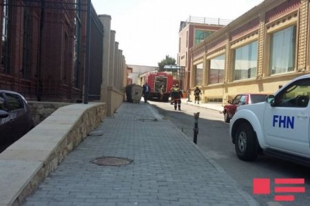 “Monolit Plaza”da yanğın