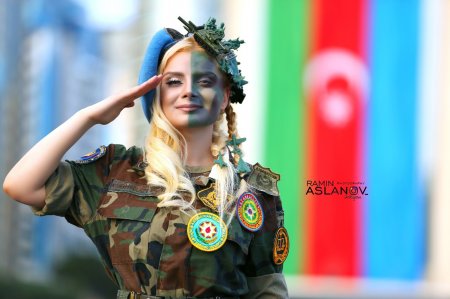 Azərbaycanın ən gözəl kəşfiyyatçı xanımından fotosessiya