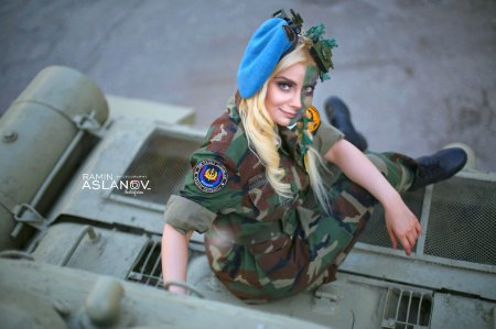 Azərbaycanın ən gözəl kəşfiyyatçı xanımından fotosessiya