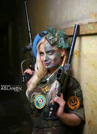 Azərbaycanın ən gözəl kəşfiyyatçı xanımından fotosessiya
