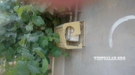 Binə qəsəbəsində sayğac vandalları