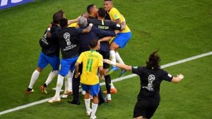 DÇ-2018: Braziliya da ¼ finala vəsiqəni təmin etdi