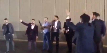 Bakının mərkəzində tuneli bağlayıb şampan içənlər saxlanıldı