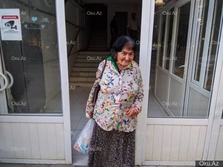 Qolu sarğılı süpürgəçi: Bəlkə bir övladım olsaydı, mənə baxardı