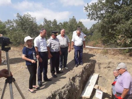 Xaçmazdakı “Şəhidlik” massivində araşdırma