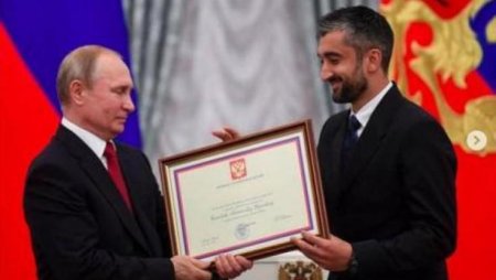 Səmədov mükafata görə Putinə təşəkkür etdi