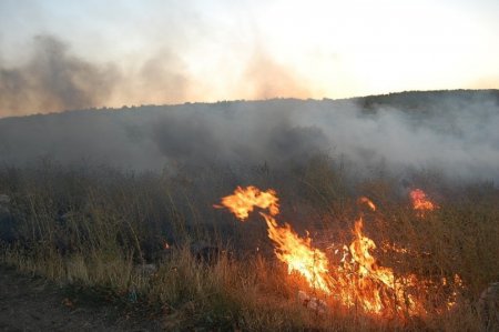 Qubanın dağlıq ərazilərində yanğın başlayıb